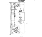 Whirlpool LA5530XPW1 gearcase diagram