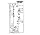 Whirlpool LA5000XPW1 gearcase diagram