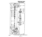 Whirlpool LA5700XPW1 gearcase diagram