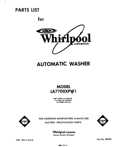 Front cover