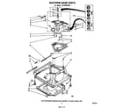 Whirlpool LA7700XPW1 machine base diagram