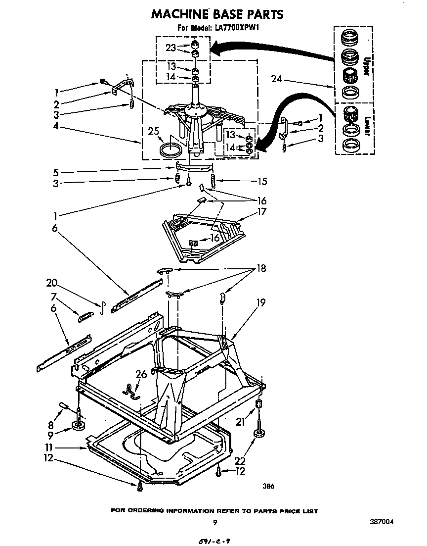 Machine base