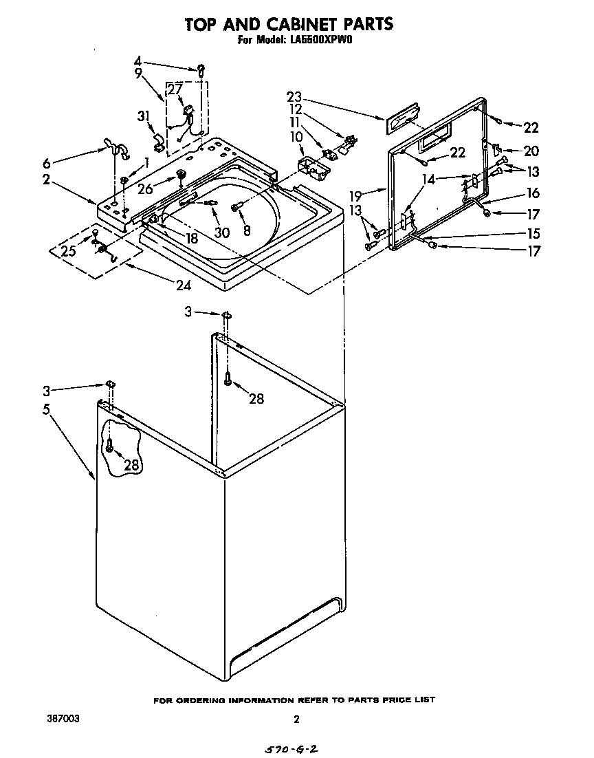 TOP AND CABINET