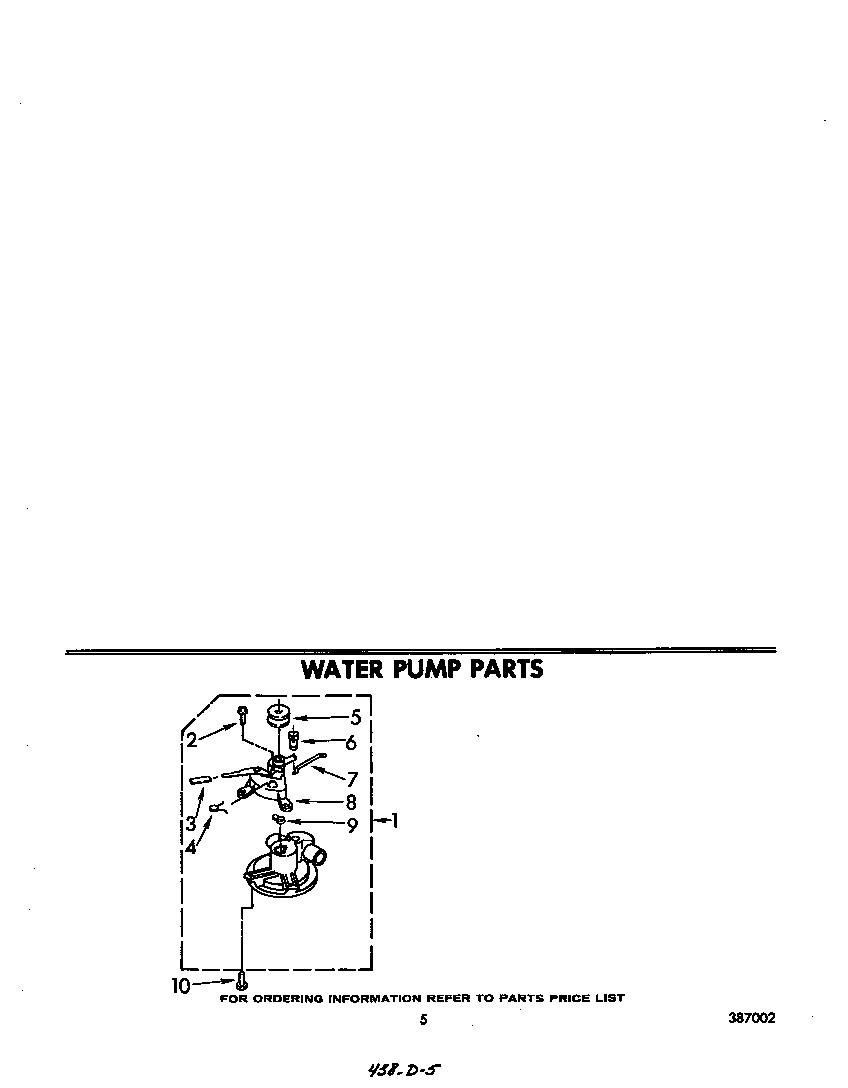 WATER PUMP