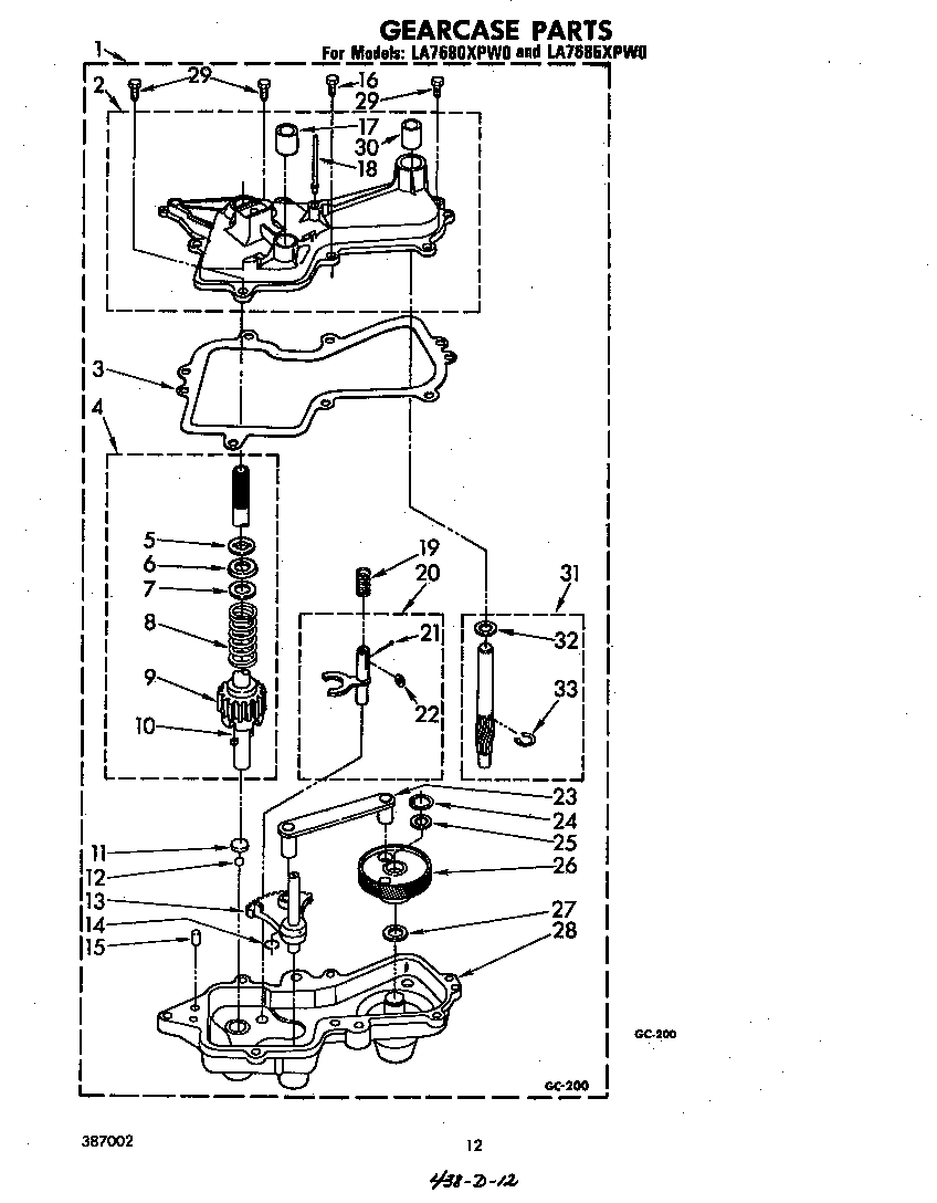 Gearcase