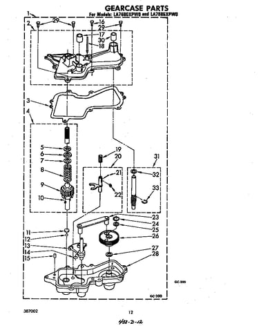 Gearcase