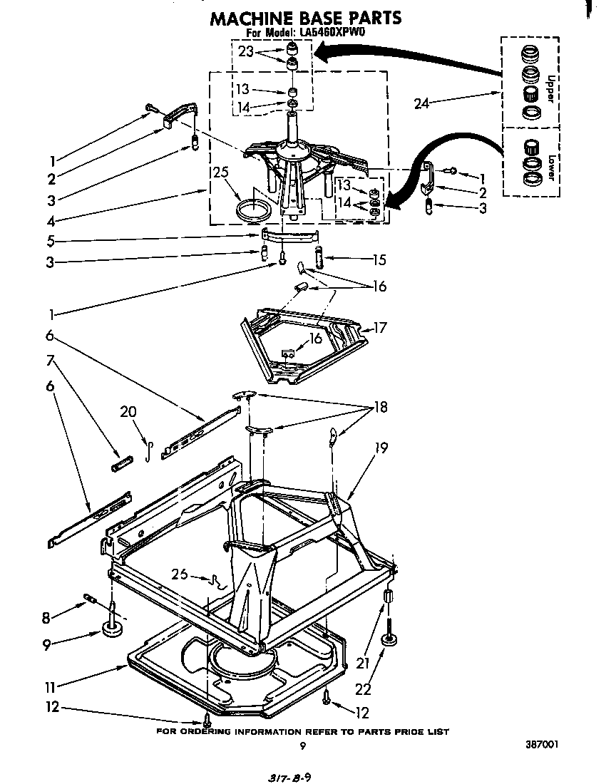 Machine base