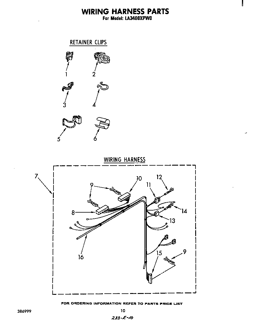 WIRING HARNESS