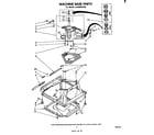 Whirlpool LA5400XPW0 machine base diagram