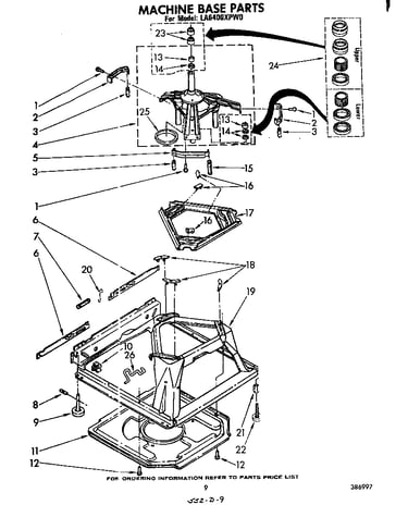 Machine base