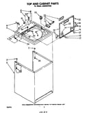 Top and cabinet