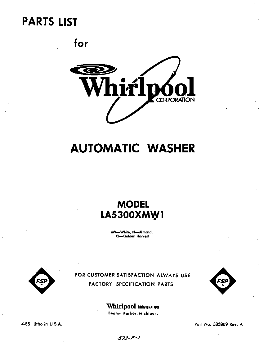 Front cover