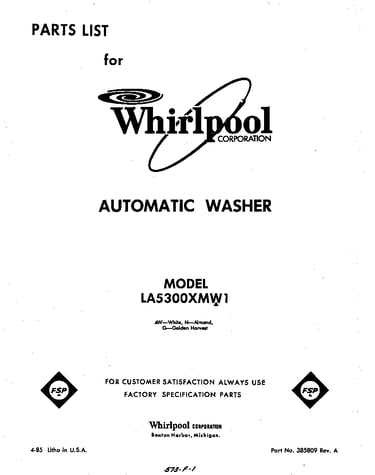 Front cover