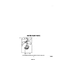 Whirlpool LA5300XMW1 water pump diagram