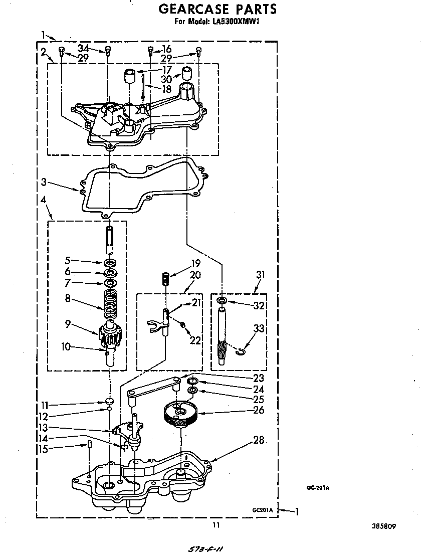 Basket drive and brake