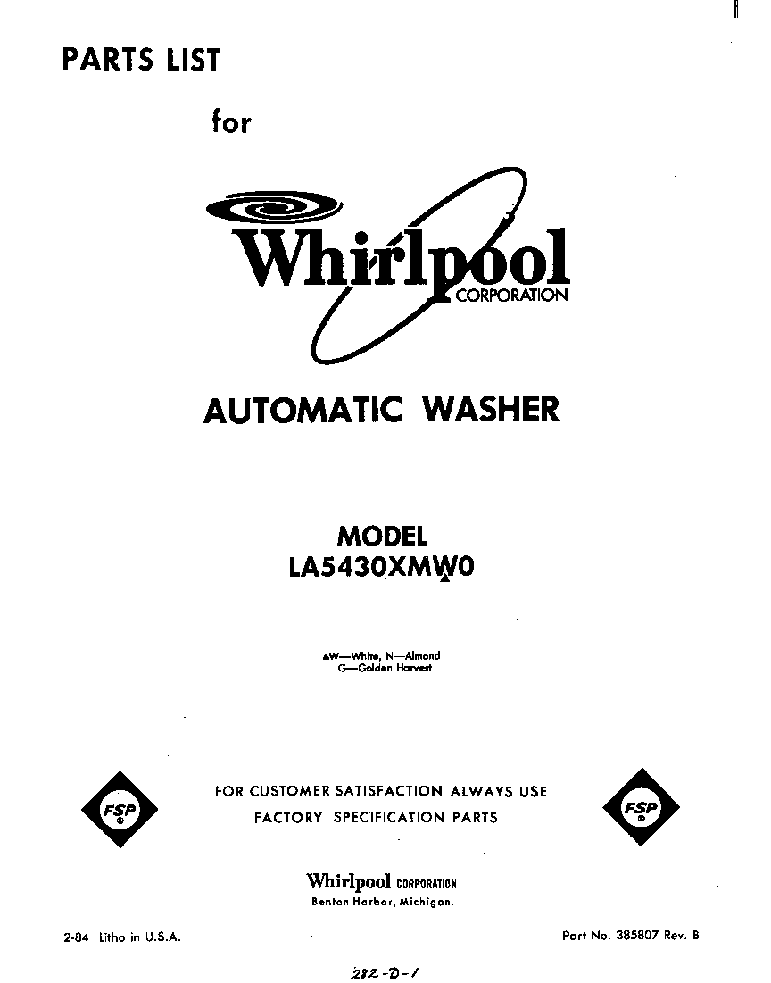 Front cover