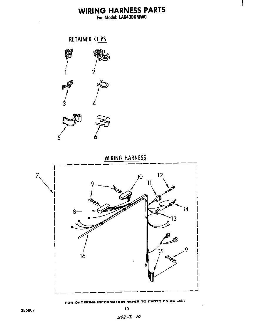 WIRING HARNESS