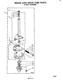 Brake and drive tube