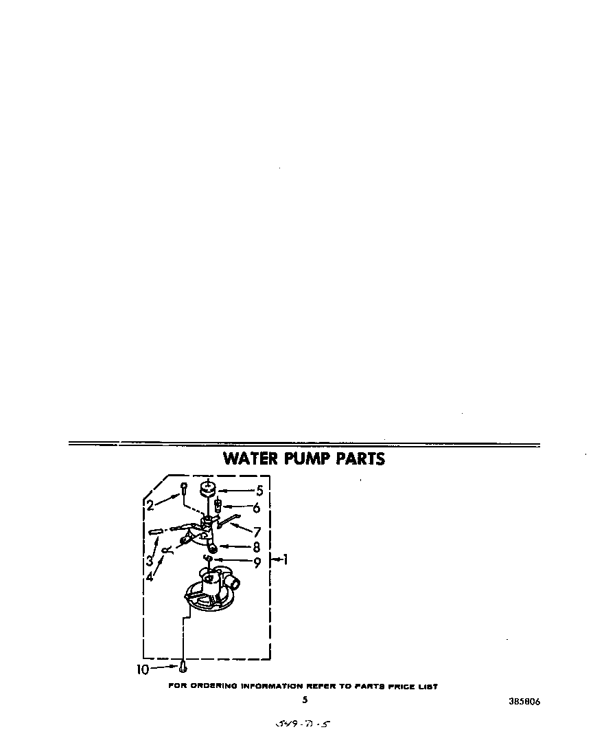 WATER PUMP