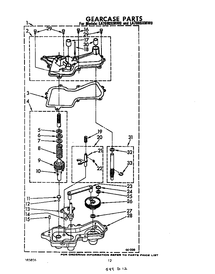 Gearcase