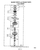 Basket drive and brake