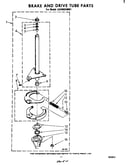 Brake and drive tube