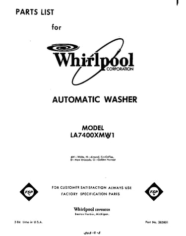 Front cover