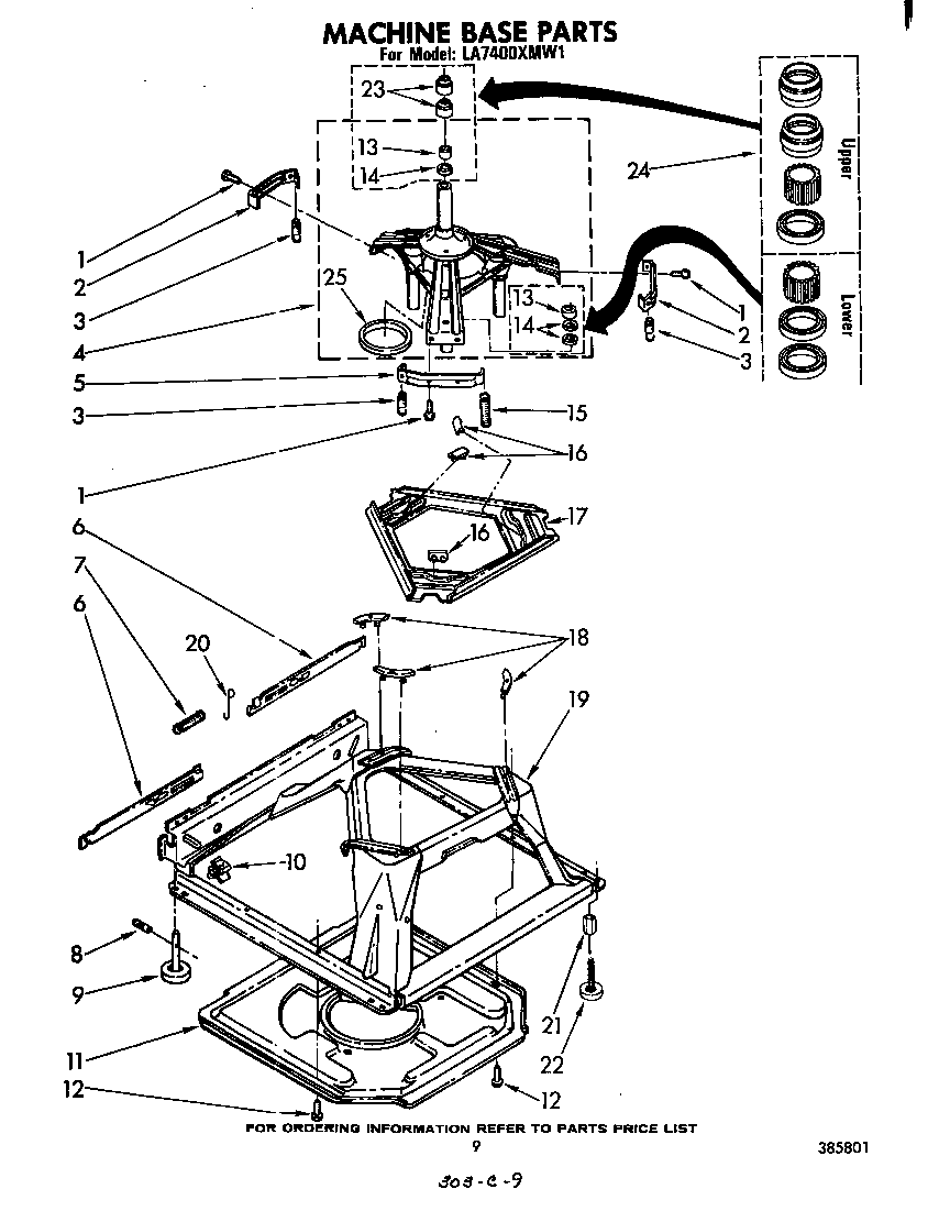 Machine base
