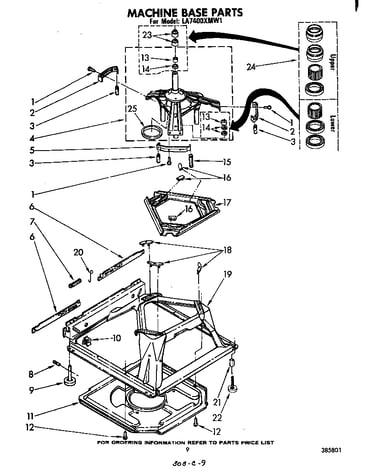 Machine base