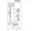 Whirlpool LA7400XMW1 gearcase diagram
