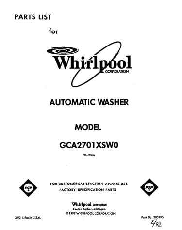 Front cover