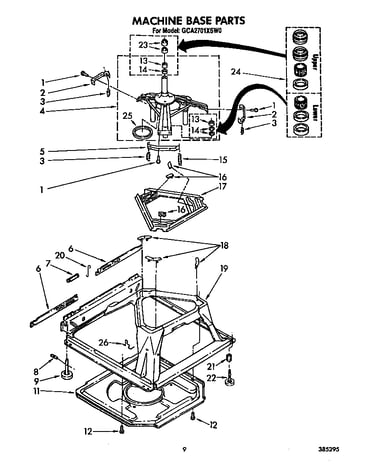 Machine base