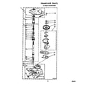 Whirlpool GCA2701XSW0 gearcase diagram