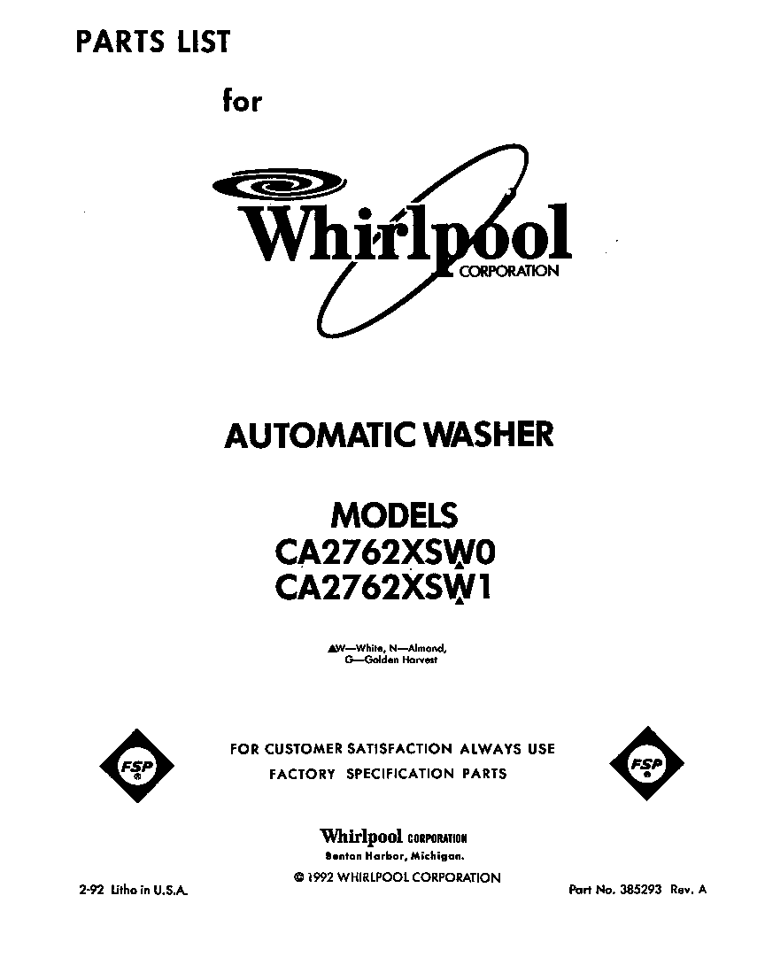 Front cover