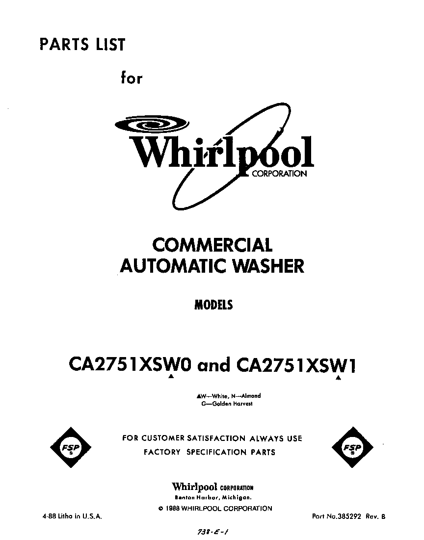 Front cover