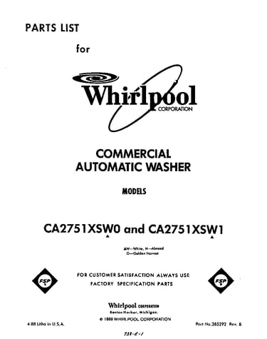 Front cover