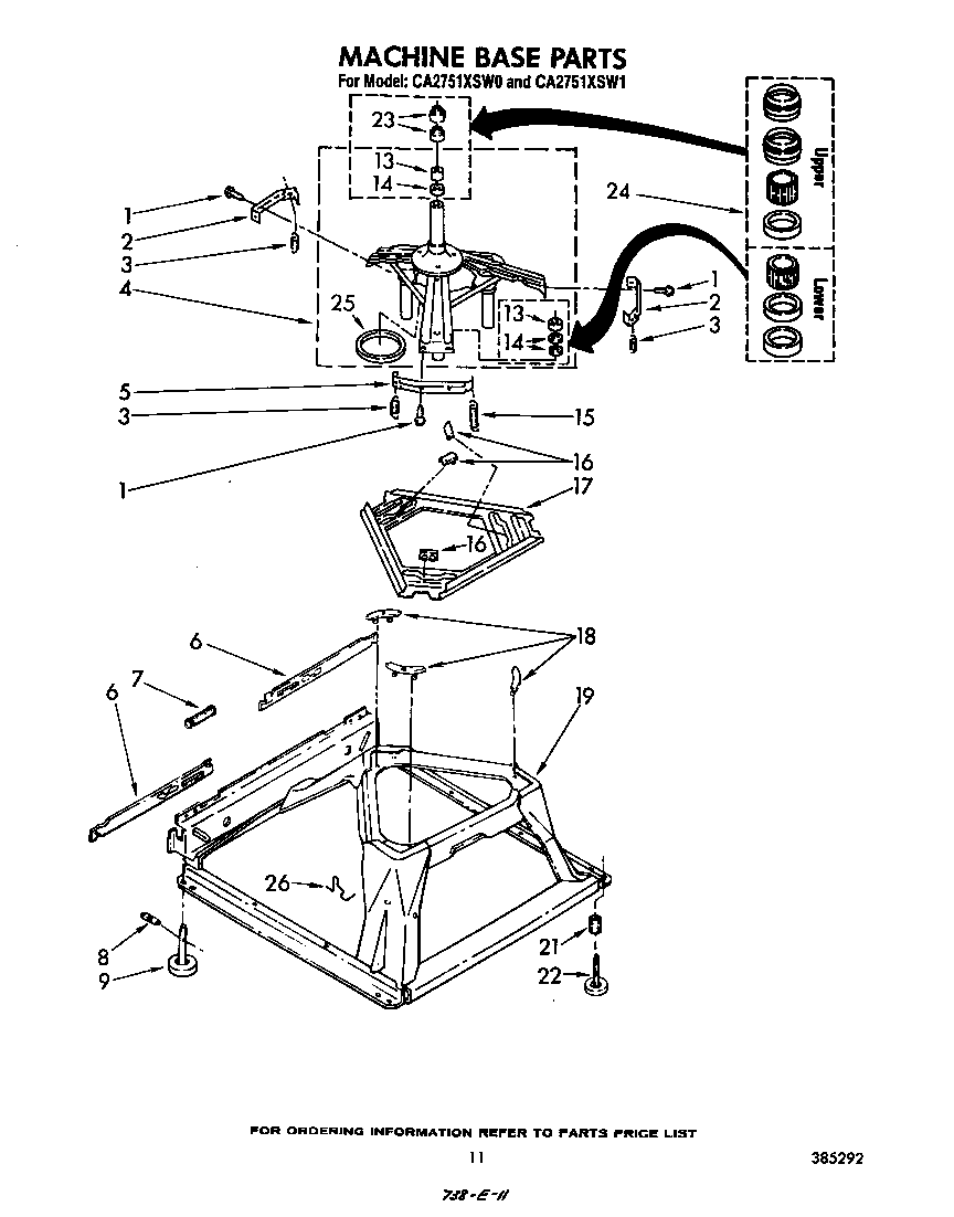 Machine base