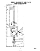 Brake and drive tub