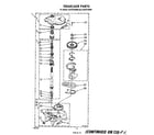Whirlpool CA2751XSW0 gearcase diagram
