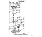 Whirlpool 3CA2100XMW1 gearcase diagram