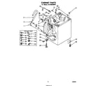 Whirlpool CA1300XMW0 cabinet diagram