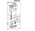 Whirlpool CA1300XMW0 gearcase diagram