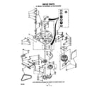 Whirlpool CA2180XMW0 drive diagram