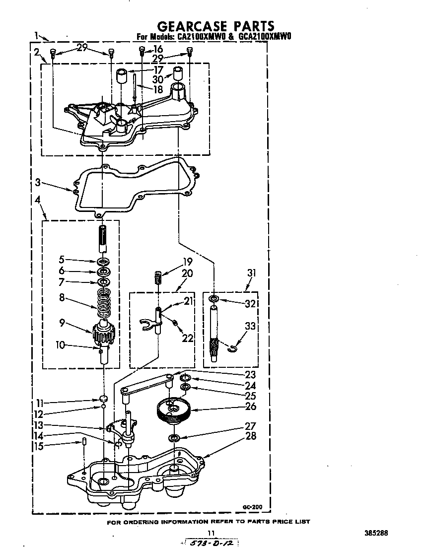 ^CA2100XMWO AND GCA2100XMWO