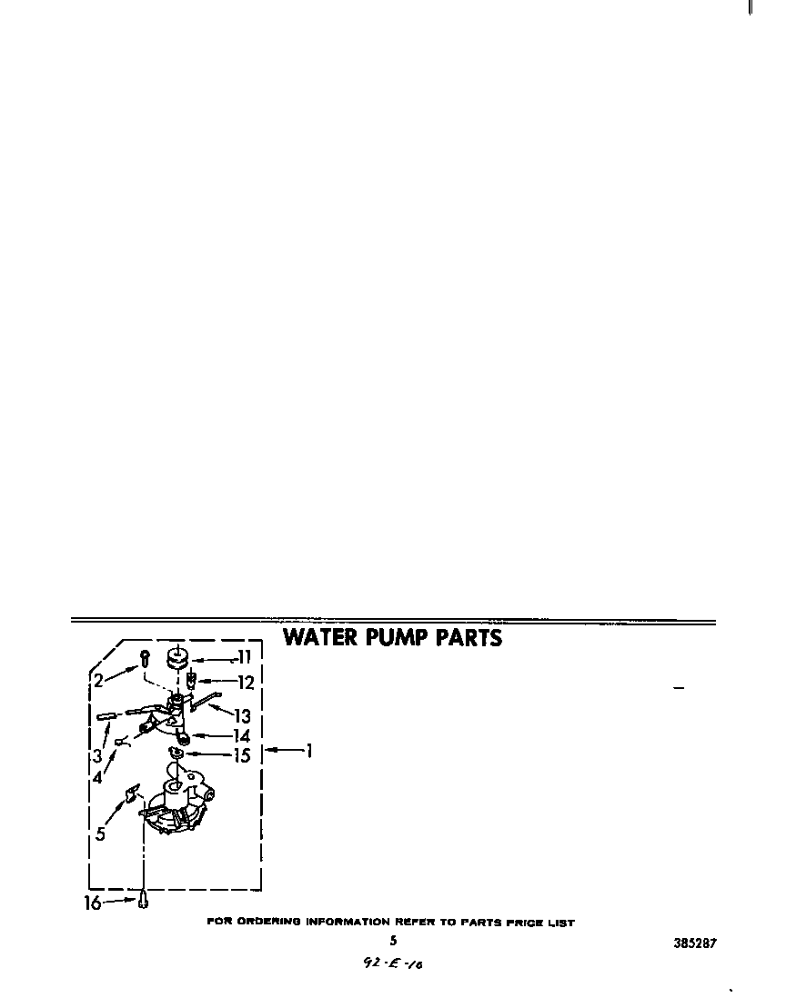 WATER PUMP