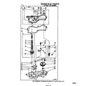 Whirlpool CFA2500W6 gear case diagram