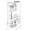 Whirlpool 9CFA2000W6 gearcase diagram