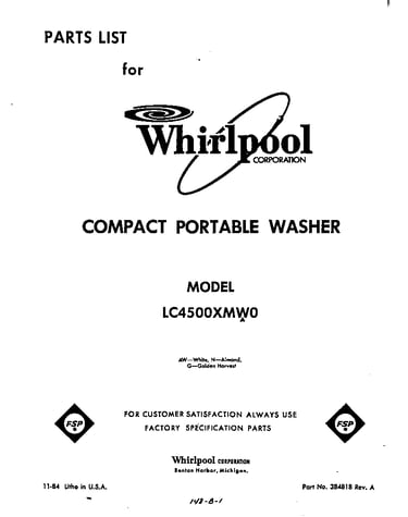 Front cover