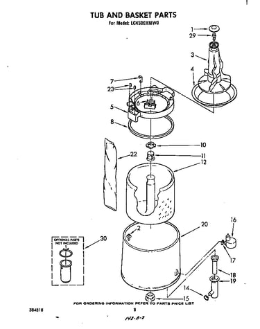 Tub and basket
