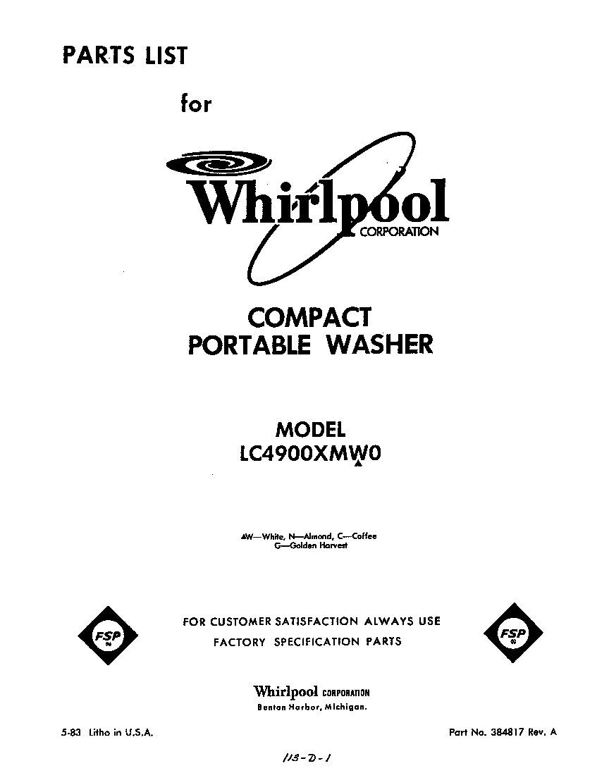 Front cover